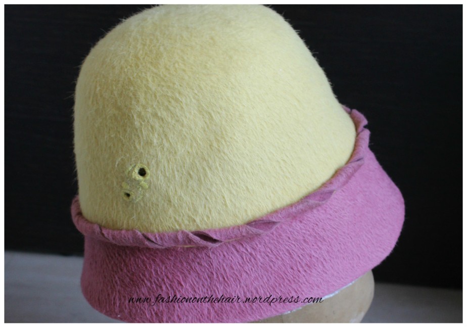 Yellow and Pink Hat || Cappello Giallo e rosa